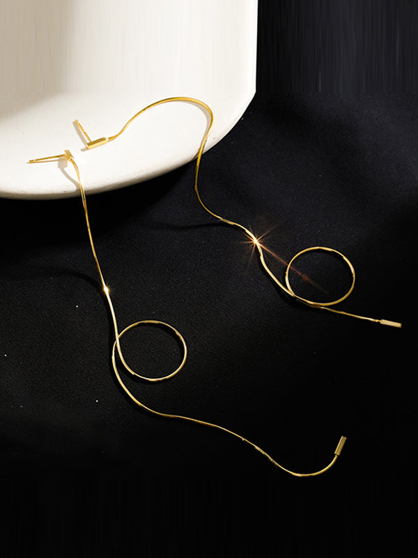 xakxx Tasseled Drop Earrings