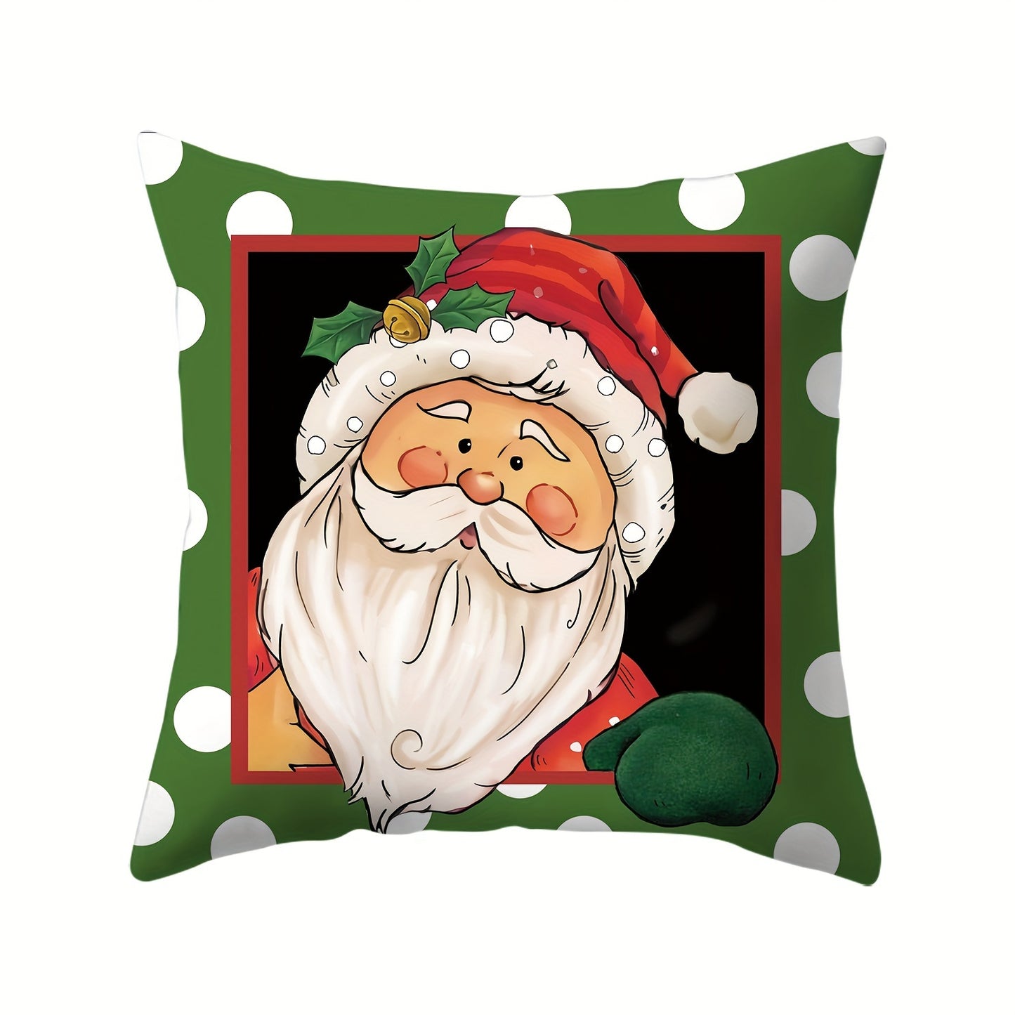 4pcs Christmas Throw Pillow Covers, Decorative Home Decor for Bedroom, Living Room, Sofa, Car
