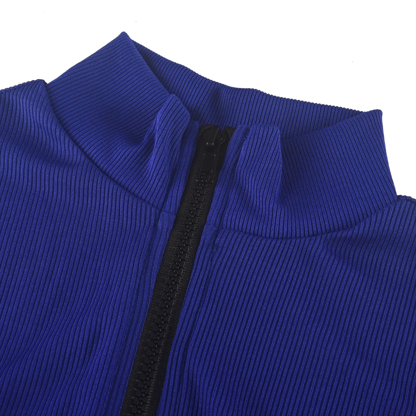 Zipper Tight Jumpsuit Romper Women Sexy Long Sleeved Slim Jumpsuits Outfits Clubwear Free Ship
