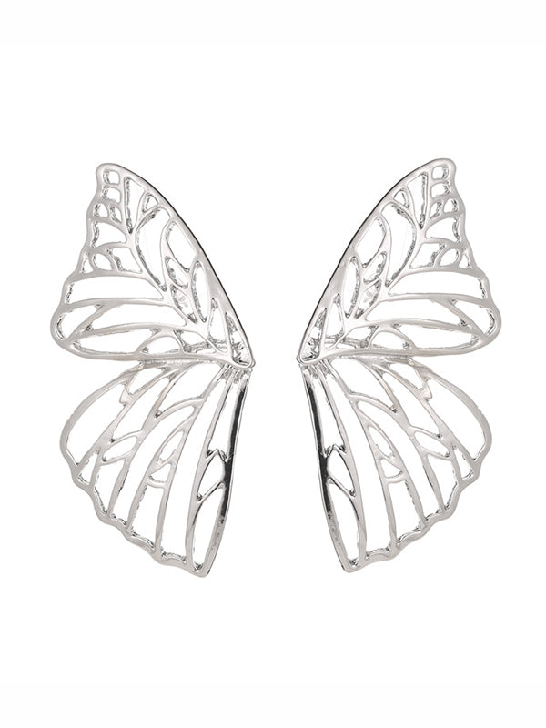 xakxx Butterfly Shape Hollow Earrings Accessories