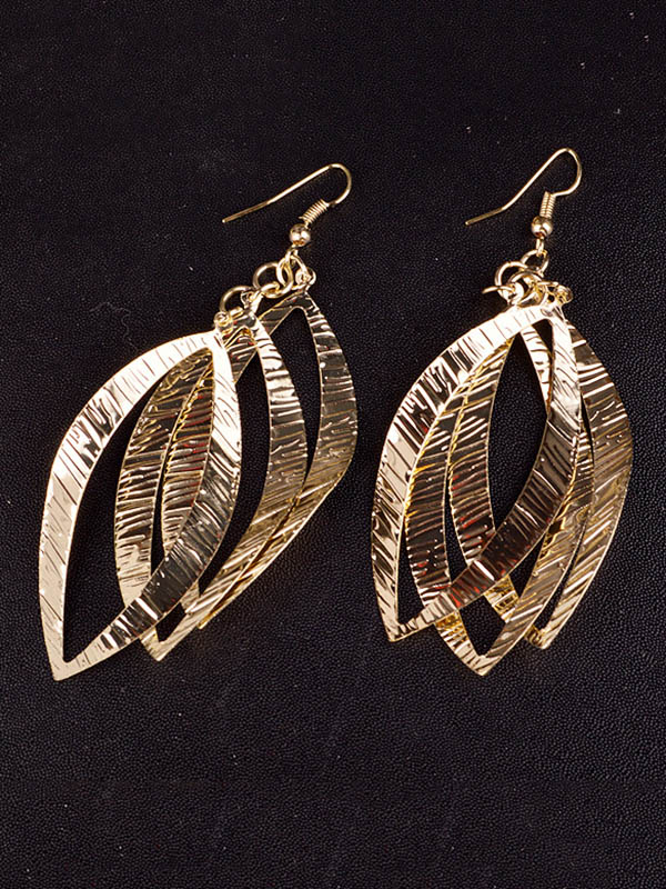 xakxx Vintage Irregular Geometry Earrings