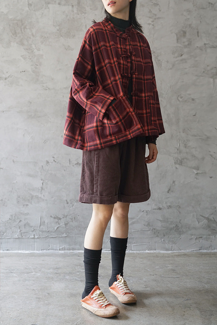 casual literary and artistic corduroy trendy versatile and thin straight trousers old short boots autumn and winter K19314