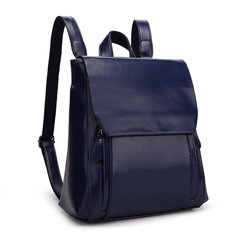 2025 Backpack Casual fashion women's summer new New student travel backpack women's PU book bag Guangzhou luggage