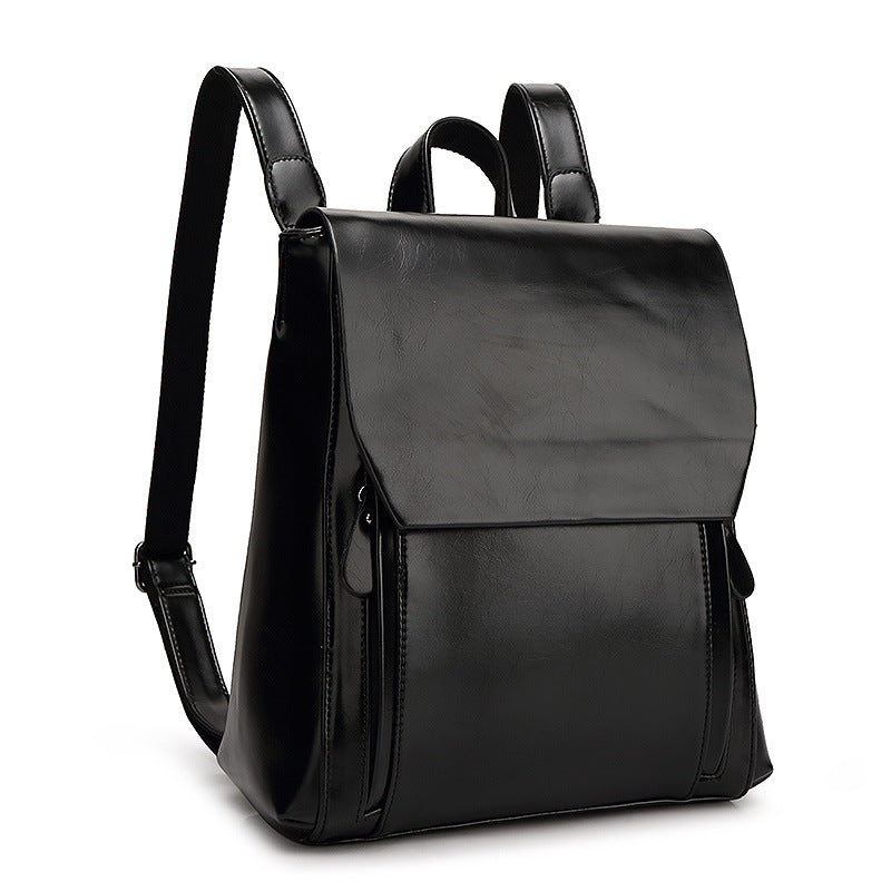 2025 Backpack Casual fashion women's summer new New student travel backpack women's PU book bag Guangzhou luggage