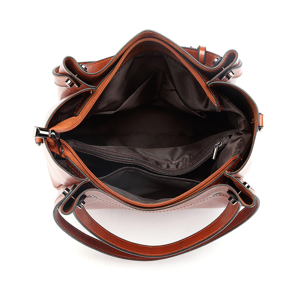2025 popular New new fashion women's bags, spot women's handbags, retro shoulder messenger bags, factory bags