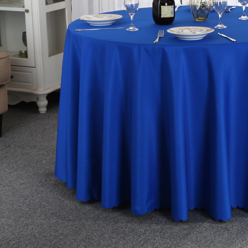 1pc Waterproof Polyester Tablecloth - Solid Color, Rectangle Design - Durable, Stain-Resistant, Perfect for Picnics, Holidays, Weddings - Home, Room & Wedding Decor - Easy Care, Attractive Style - Versatile Usage, Ideal Gift