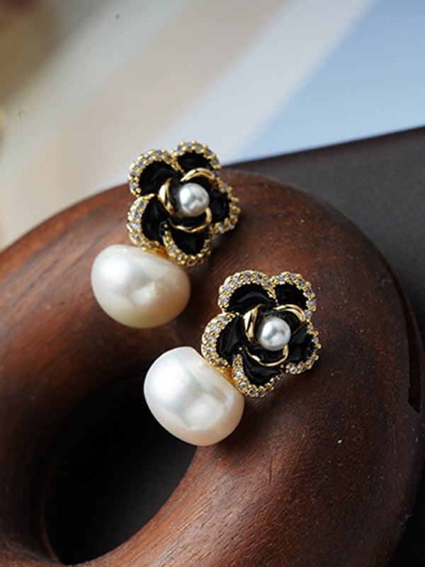 xakxx Flower Shape Earrings Accessories