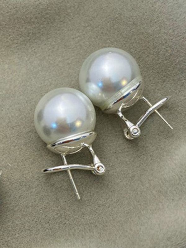 xakxx Geometric Imitation Pearl Earrings Accessories