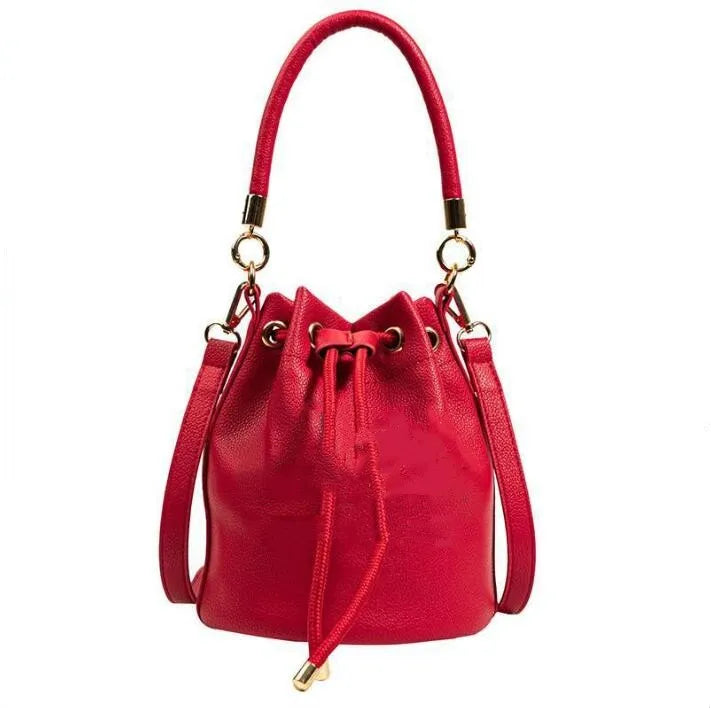Bucket Bag Handbag Designer Letter Crossbody Bags Purse Luxury Women Simple Letter Commuter Shoulder Bags Leather Totes With Strap Messenger Bags Gifts BC271