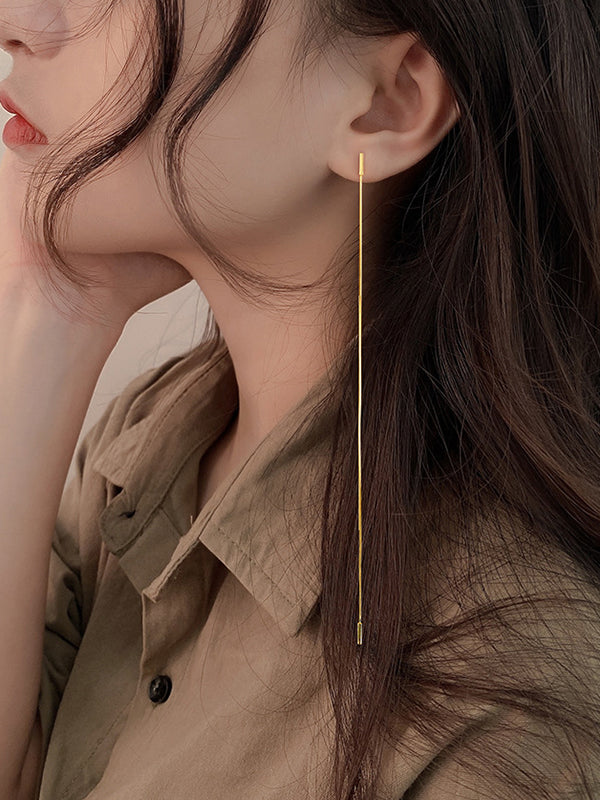 xakxx Tasseled Drop Earrings
