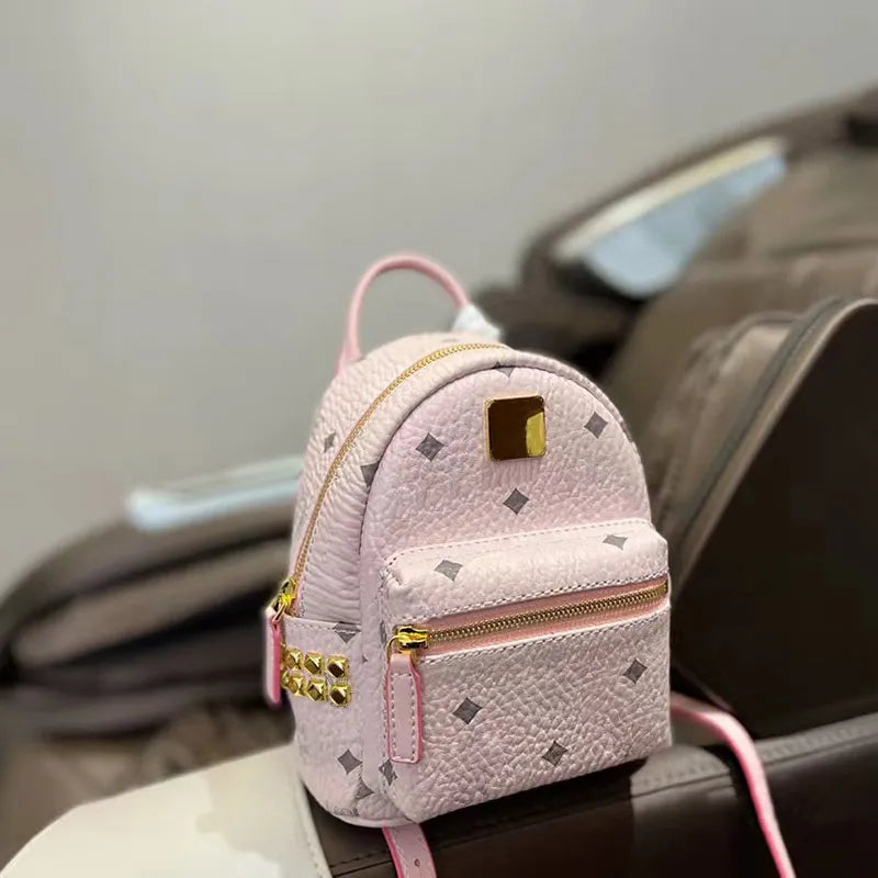 Kids Girl Backpacks Fashion Designer Small Schoolbags With Letters Children Mini Handbags Casual Portable Messenger Accessories Bag Kid Handbags 18cm/17cm