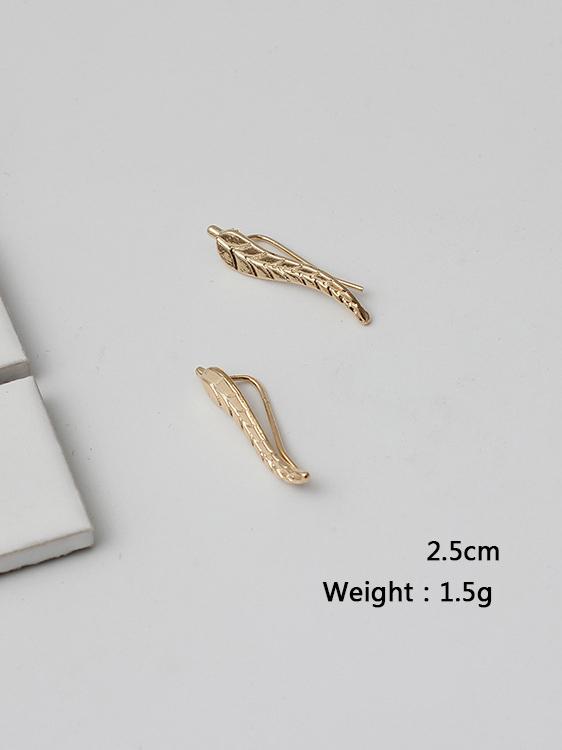 xakxx Leaf Pattern Earring Accessories