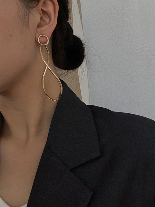 xakxx Statement Simple Chic Geometric Earrings