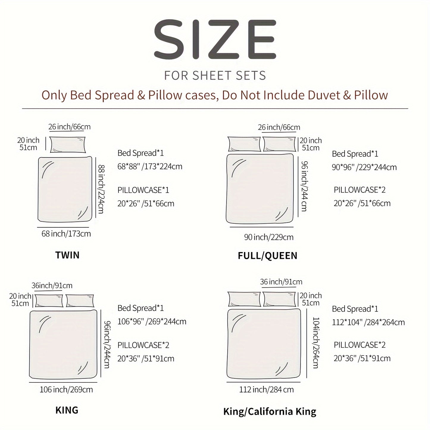 3pcs Luxurious Minimalist Bedding Set - Soft, Breathable, and Comfortable Print Bedspread with 2 Matching Pillowcases - Perfect for Bedroom and Dorm Room Decor