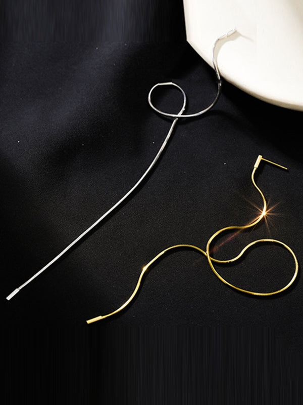 xakxx Tasseled Drop Earrings