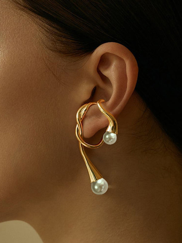 xakxx Normcore Asymmetric Geometric Ear Clip