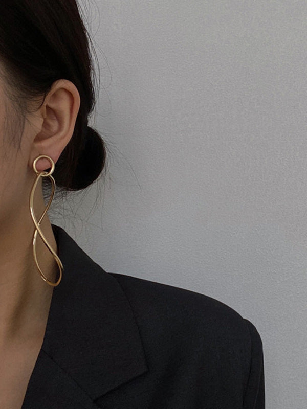 xakxx Statement Simple Chic Geometric Earrings
