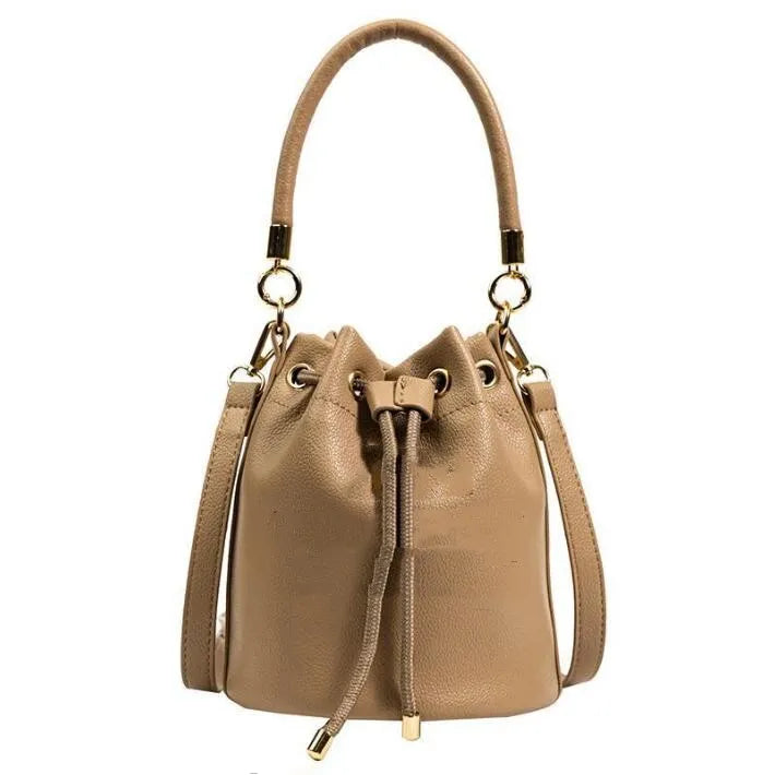 Bucket Bag Handbag Designer Letter Crossbody Bags Purse Luxury Women Simple Letter Commuter Shoulder Bags Leather Totes With Strap Messenger Bags Gifts BC271