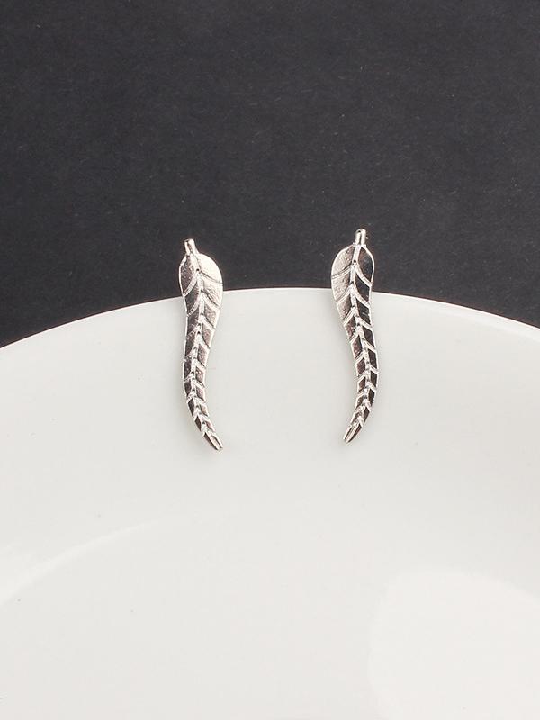 xakxx Leaf Pattern Earring Accessories