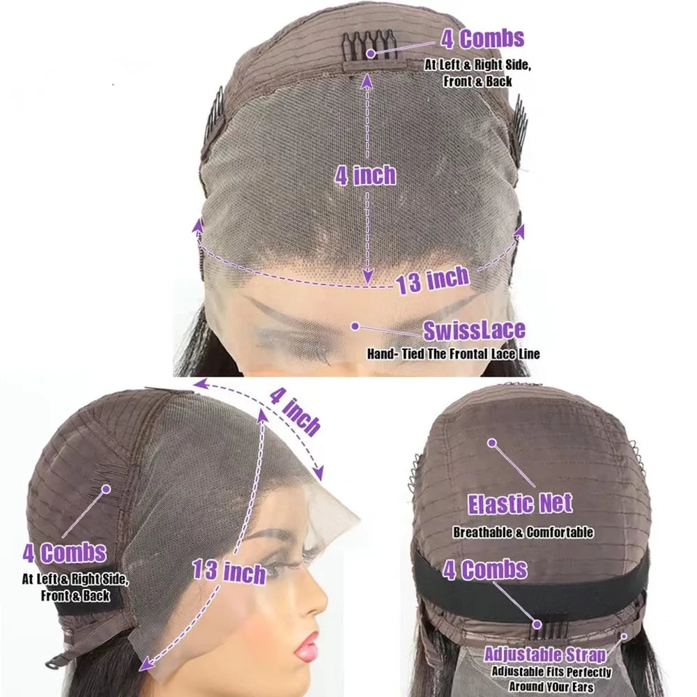 High Quality Short Bob Curly Human Hair Wig For Black Women 13x4 Lace Frontal Wig Black/Brown /Red/Blonde Pixie Cut Brazilian Wig On Sale