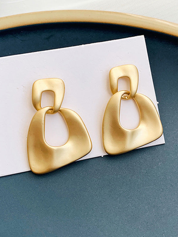 xakxx Chic Irregular Geometry Alloy Earrings