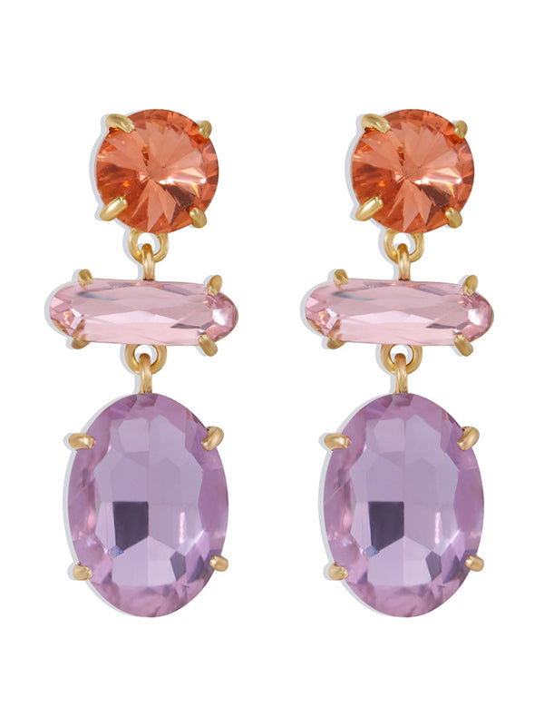 xakxx Original Statement Contrast Color Earrings