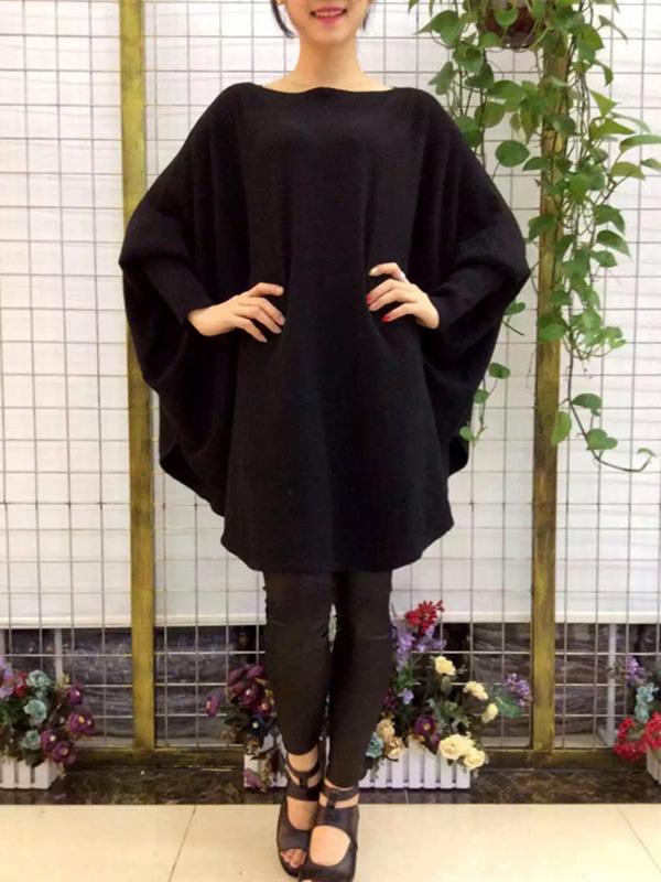 xakxx Loose Big Batwing Sweater