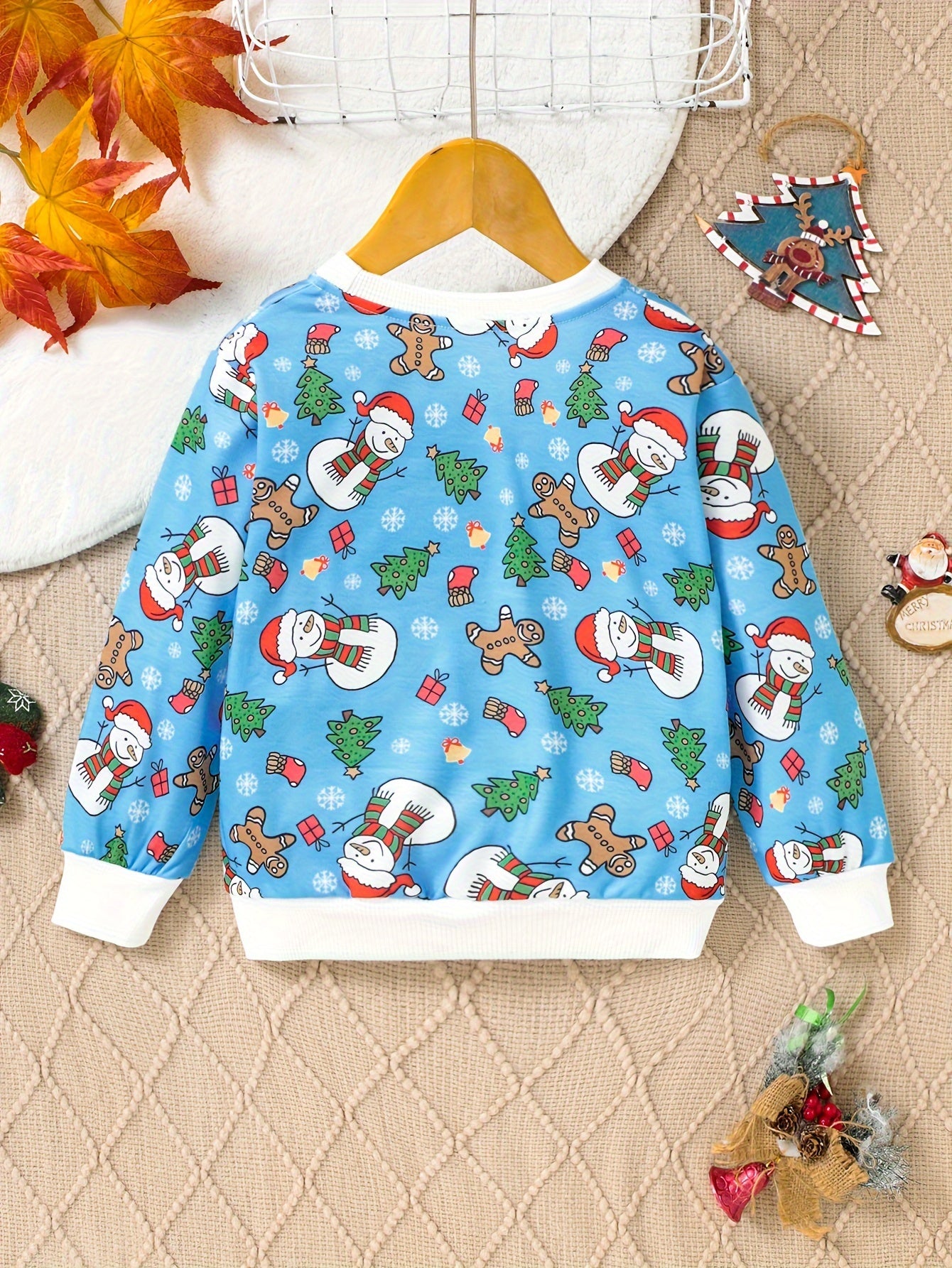 Adorable Cartoon Print Long Sleeve Pullover Sweatshirt for Toddler Girls - Soft, Cozy, and Casual Everyday Wear for Fall and Spring Seasons - Perfect for Little Princesses