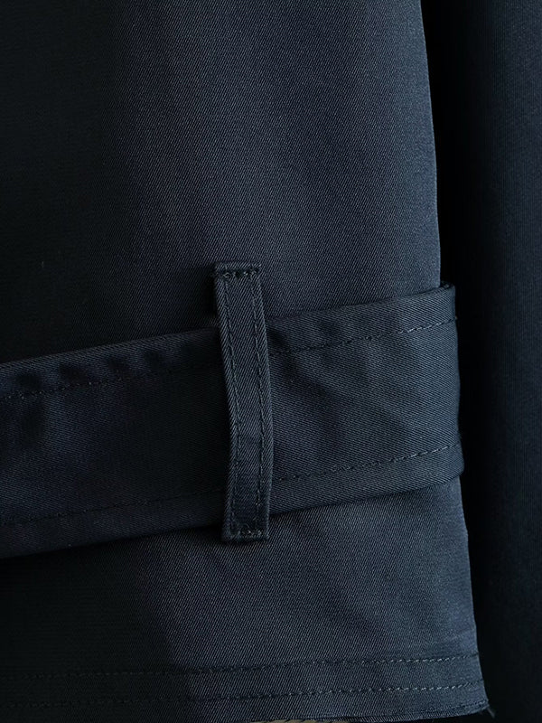 xakxx Long Sleeves Loose Split-Joint Lapel Jackets