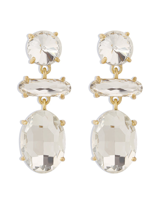 xakxx Original Statement Contrast Color Earrings