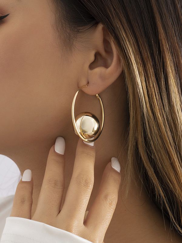 xakxx Stylish Selection Geometric Earrings Accessories