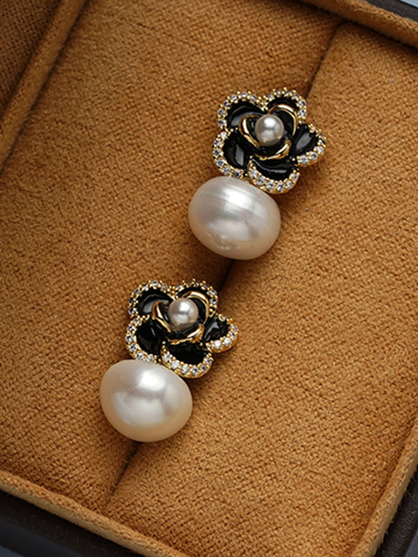 xakxx Flower Shape Earrings Accessories
