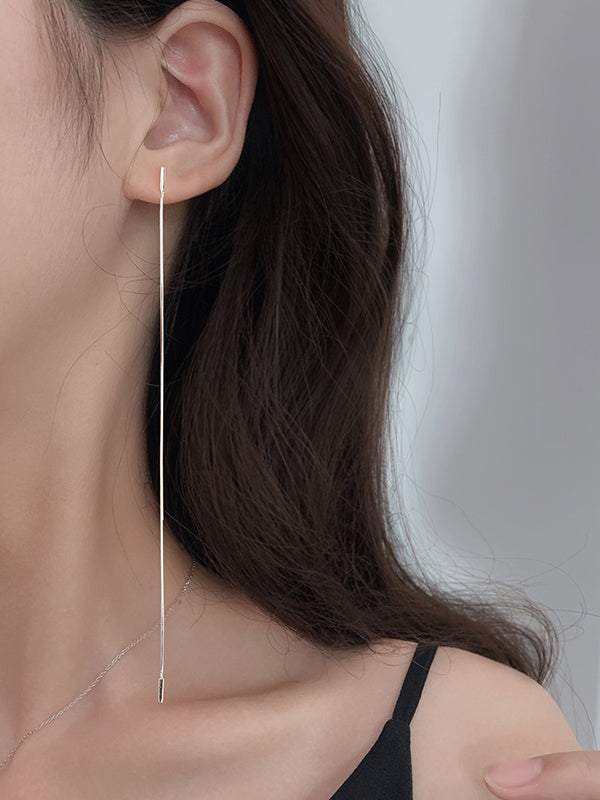 xakxx Tasseled Drop Earrings