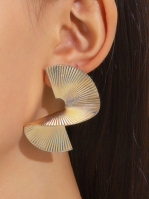 xakxx Asymmetric Geometric Earrings Accessories