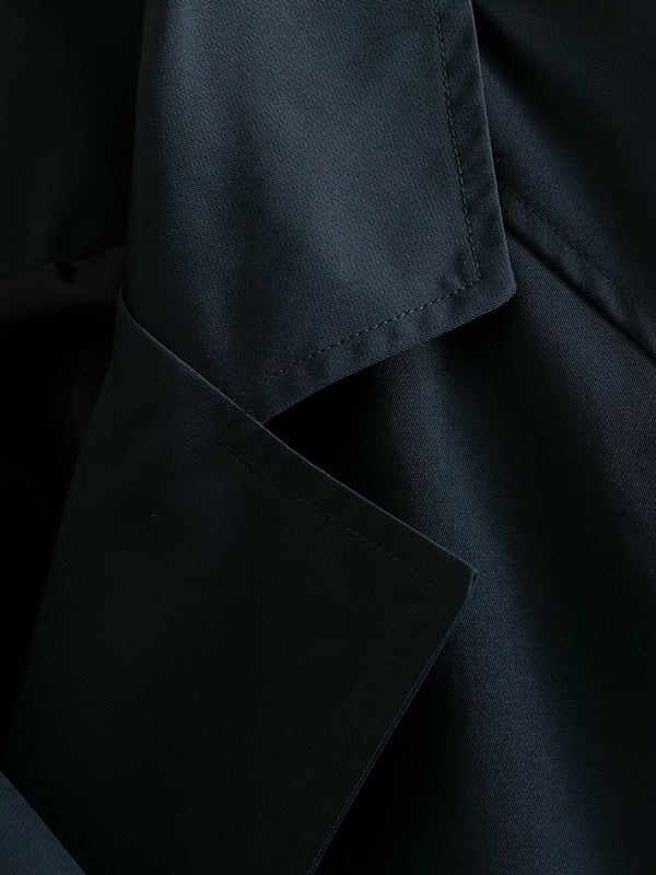xakxx Long Sleeves Loose Split-Joint Lapel Jackets