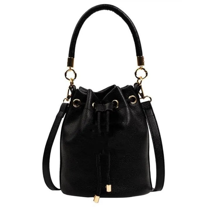 Bucket Bag Handbag Designer Letter Crossbody Bags Purse Luxury Women Simple Letter Commuter Shoulder Bags Leather Totes With Strap Messenger Bags Gifts BC271