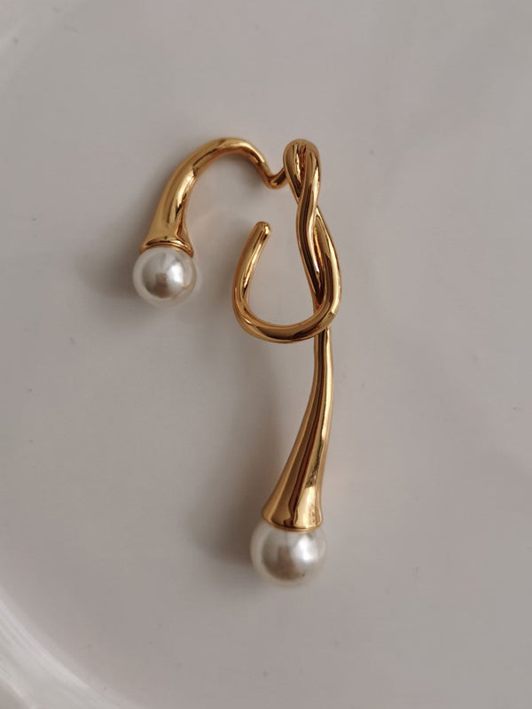 xakxx Normcore Asymmetric Geometric Ear Clip