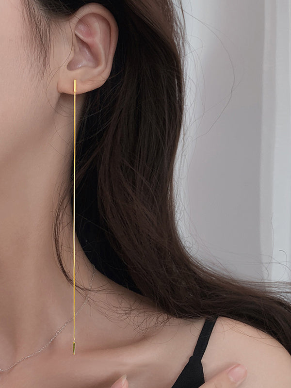 xakxx Tasseled Drop Earrings