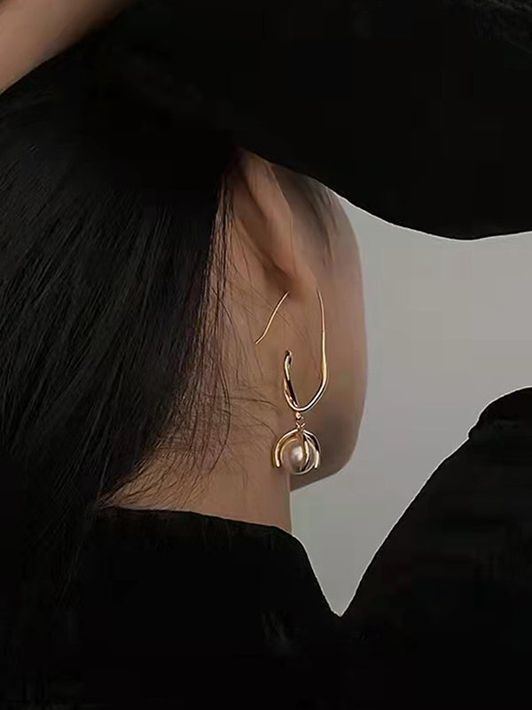 xakxx Original Vintage Irregular Beads Earrings