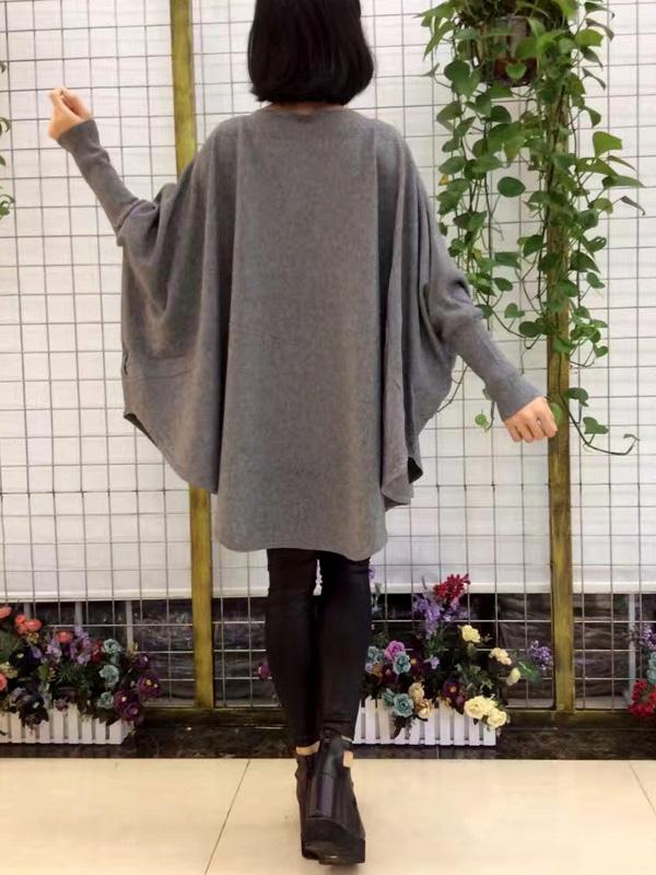 xakxx Loose Big Batwing Sweater