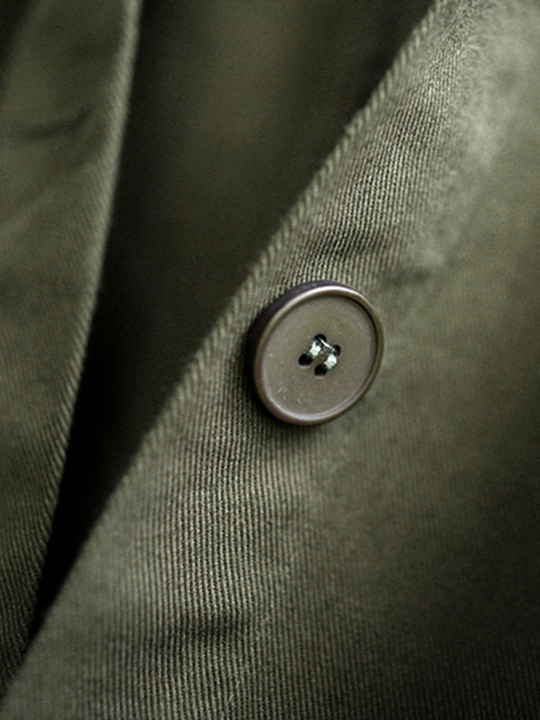 xakxx Original Solid Hooded Long Sleeve Outerwear&Coat