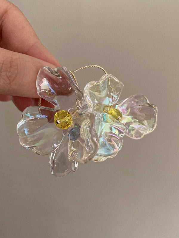 xakxx Flower Shape Eardrop Earrings Accessories