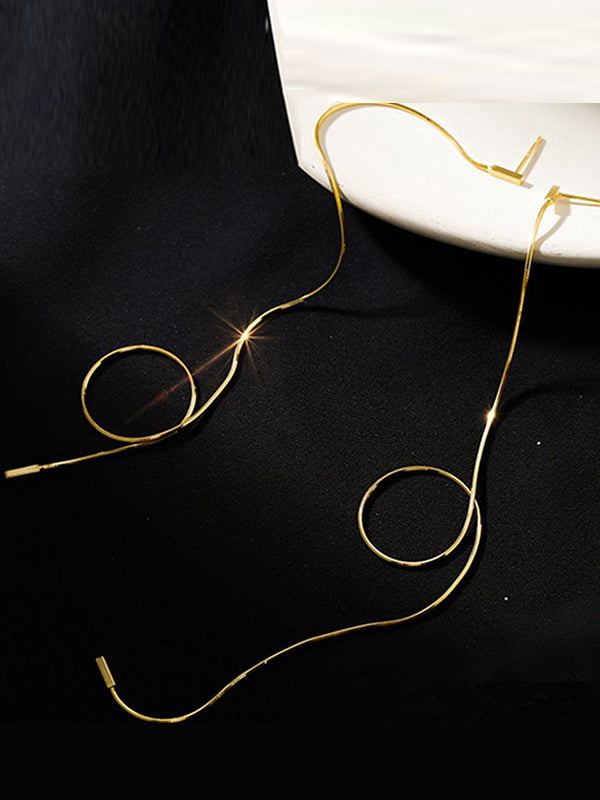 xakxx Tasseled Drop Earrings