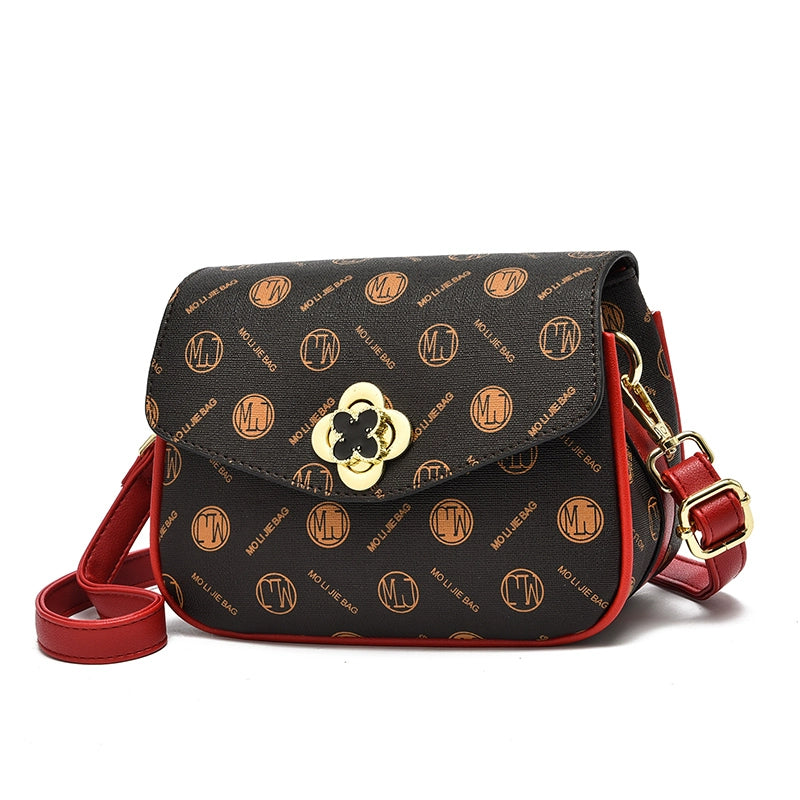 Bag women's summer new trendy niche versatile messenger high sense Popular style texture popular small square bag this year