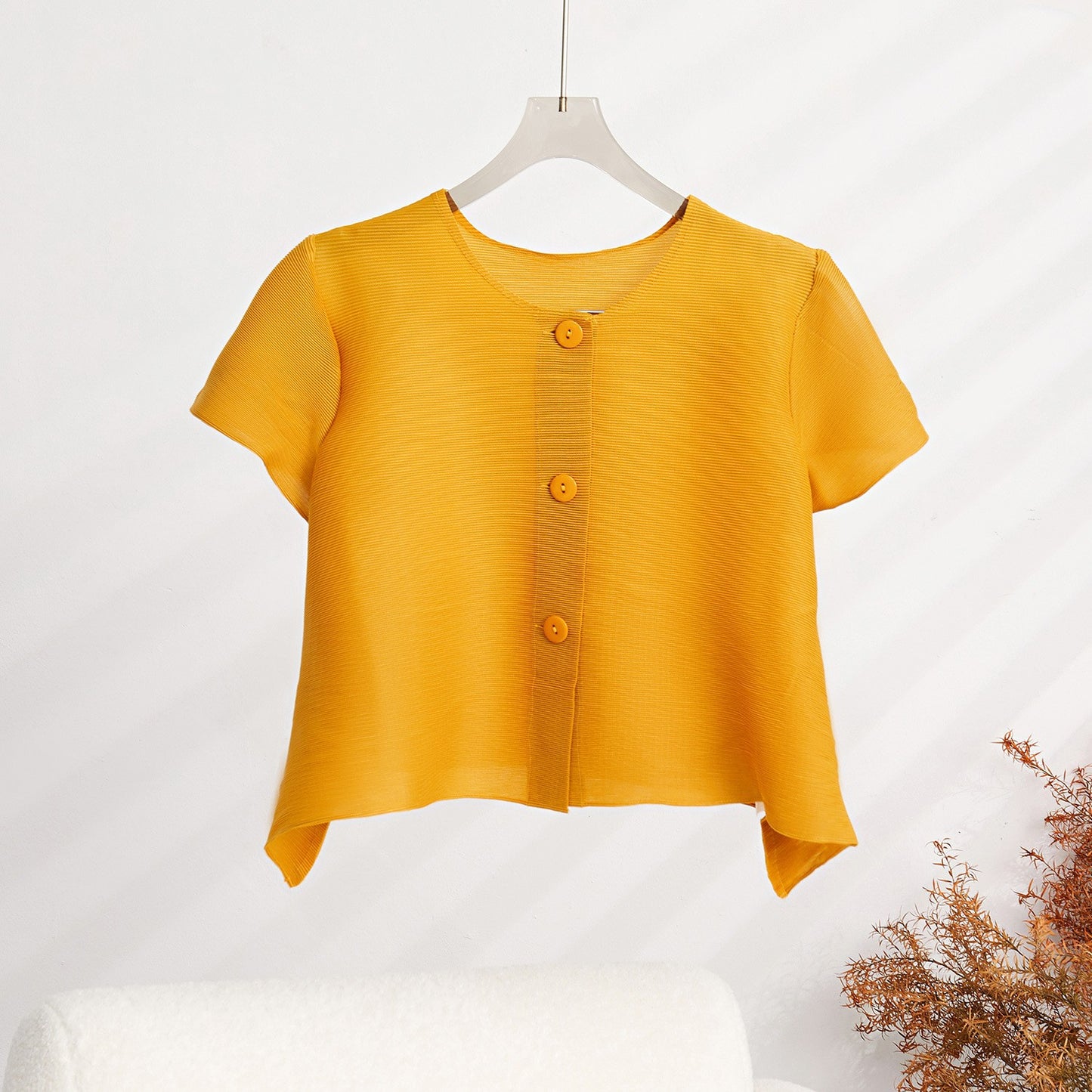 2025 Change the style, change the size, OEM customization, basic cardigan top, women's outer and women's versatile shawl short coat spring