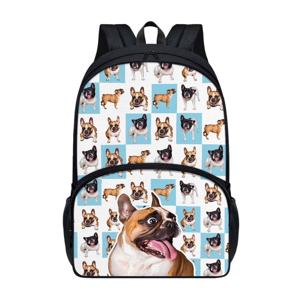 One Piece Dropshipping NEWn Pattern Printing One Piece Minimum Order Hot Sale Double Layer 17-Inch Student Schoolbag