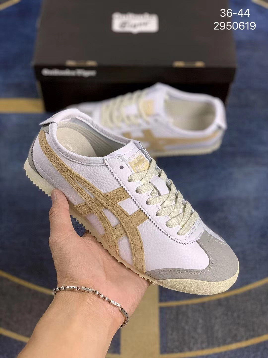 xakxx New Putian Pure Original Mexico 66 Ghost Grave Women's Board Shoes Top Layer Cowhide Couple Casual Shoes