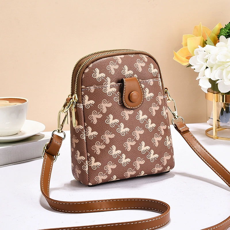 Bag Women New Fashion Versatile Advanced Sense Contrasting Color Temperament Commuter One Shoulder Crossbody Bag Women