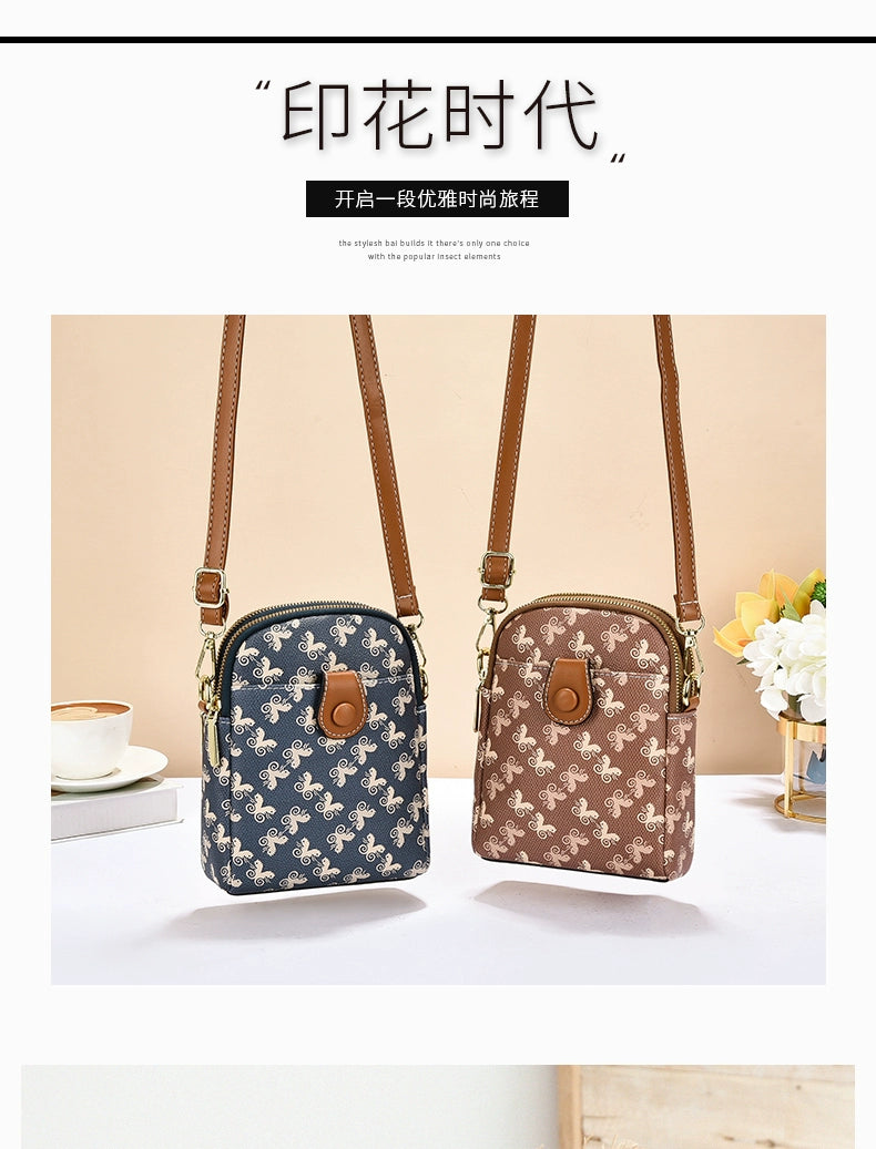Bag Women New Fashion Versatile Advanced Sense Contrasting Color Temperament Commuter One Shoulder Crossbody Bag Women