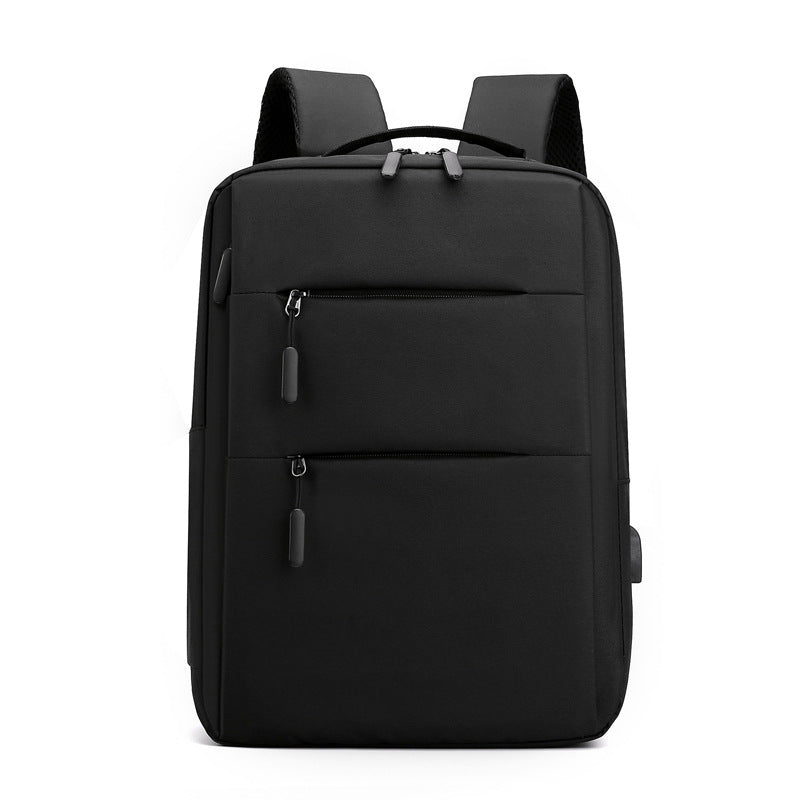 Men's Backpack New Simple Large Capacity Business Computer Backpack Outdoor Travel Fashion Casual Student Schoolbag